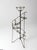 Mid-Century Wrought Iron Tiered Plant Stand For Sale - Image 10 of 16