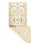Traditional Pasargad DC Ivory Fine Hand Knotted Oushak Runner Rug For Sale - Image 3 of 3