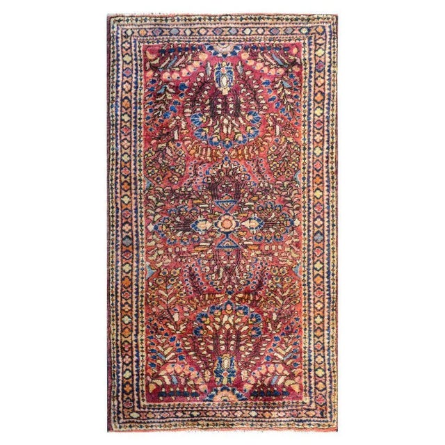 Traditional Early 20th Century Sarouk Rug For Sale - Image 11 of 11