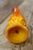 1970s Vintage Le Smith Bittersweet Vase Ribbed 6 Petal Base - 17"h For Sale - Image 5 of 9