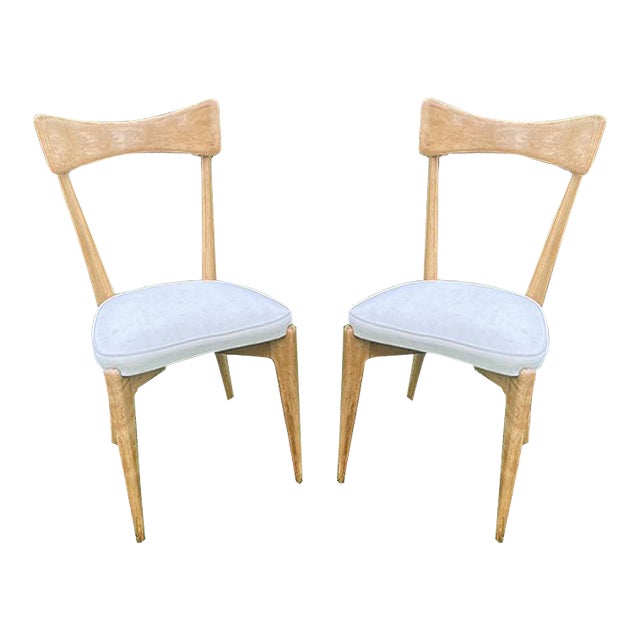 Set of Chairs by Ico Parisi for Ariberto Colombo, 1950s For Sale