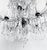 Mid 20th Century Fine Quality Six-Arm Crystal Chandelier, Schoenbeck Lighting Attributed For Sale - Image 4 of 9
