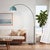 Featuring a sweeping, gracefully arched silhouette, the Half Dome Arc Lamp is a Modern statement piece designed by Peter...