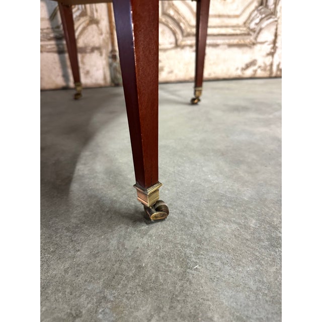 1950s Small Vintage Directoire-Style Coffee Table, 1950s For Sale - Image 5 of 11