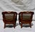 Light Green Mid 20th Century Carved French Country Cane Barrel Armchairs With Green Cushions-Set of 4 For Sale - Image 8 of 16