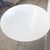 Knoll Round White Dining Table With Knoll-Style Wire Base For Sale - Image 4 of 12