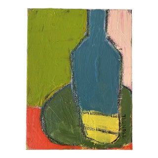 Sarah Trundle, Contemporary Abstract Still Life, "Vase Study, No. 2" For Sale