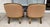 Late 20th Century Late 20th Century Pair of Upholstered Bergère Chairs With Leather Seats Attributed to Parker Southern For Sale - Image 5 of 13