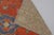 Orange 1950s Oushak Handknotted Floral Runner Rug For Sale - Image 8 of 10
