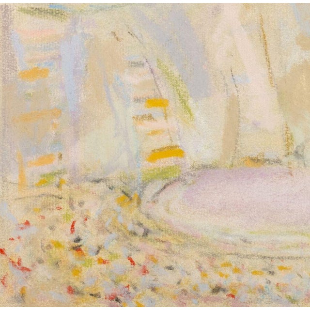 1960s Manfred Schwartz "Falaise D'Aval" Pastel on Paper For Sale - Image 5 of 12