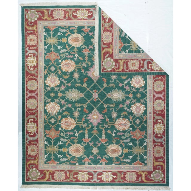 A technique rather than a specific type, in which warps are wrapped by colored wefts to create a pattern. Caucasian,...