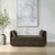 Curves Abound Creating Style And Ease, Featuring A Rounded Frame That Cradles The Base, With Two Accent Pillows. Fully...