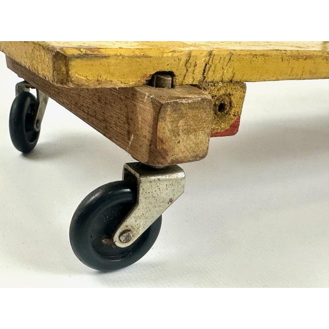 Carved Wooden Hand-Painted Horse on Wheels, 1900s For Sale - Image 17 of 18