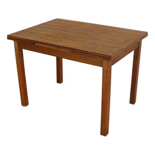 Art Deco Extendable Dining Table, 1940s For Sale