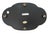 Metal Williamsburg Collection Quatrefoil Floral Oval Tole Planter Cachepot. 20” For Sale - Image 7 of 10