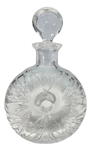 Crystal Cut Whiskey Decanter attributed to Atlantis