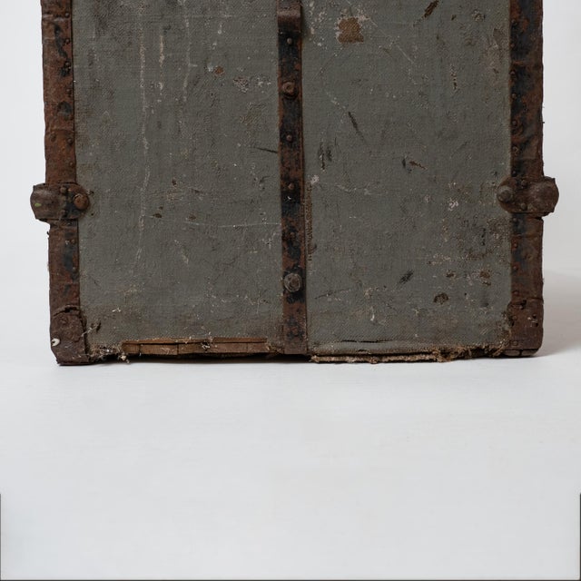 19th Century Scandinavian Railway Freight Trunk – Jönköping, Sweden For Sale - Image 12 of 14