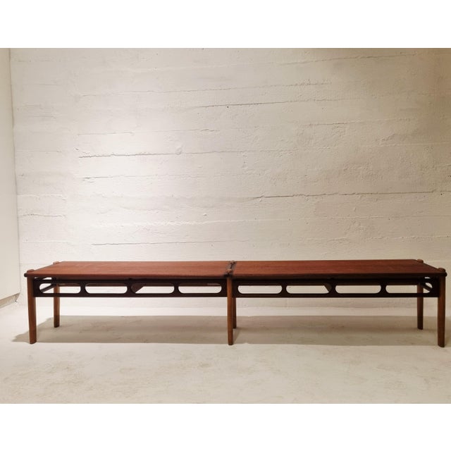 Vintage Bench by William Watting for Scanflex, 1950s For Sale - Image 17 of 17