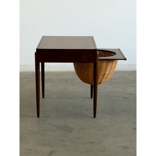 1960s Danish Sewing Table For Sale - Image 16 of 18