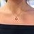 Contemporary Ruby Star of David 18k Gold Pendant Necklace For Sale - Image 3 of 9