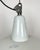 Mid-Century Modern Large Industrial Grey Enamel Factory Pendant Lamp from Zaos, 1960s For Sale - Image 3 of 18