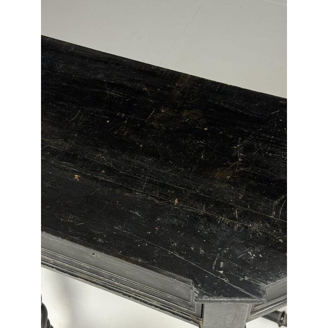 Black Side Table, 1800s For Sale - Image 6 of 18