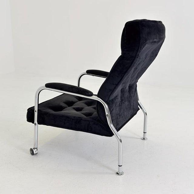 Metal Mid-Century Bore Armchair by Noboru Nakamura for Ikea, Sweden, 1970s For Sale - Image 7 of 13