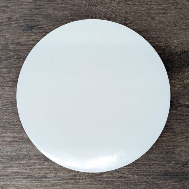 Modern West Elm Martini Side Table For Sale - Image 3 of 5