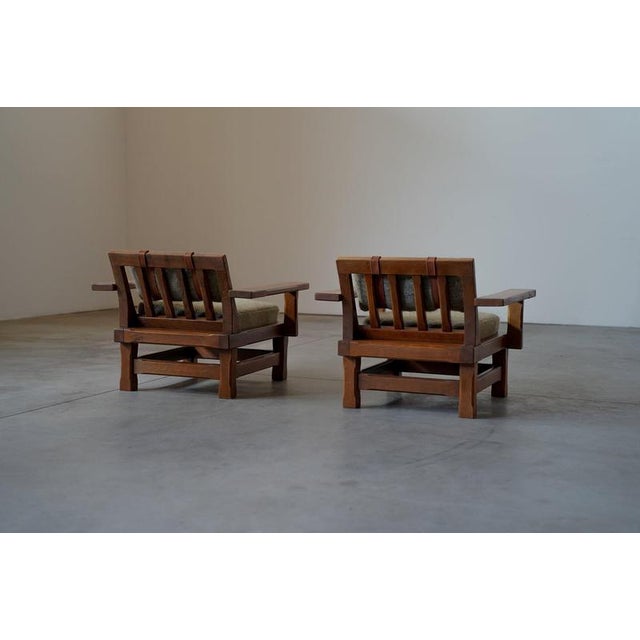 Brutalist Armchairs, Europe, 1960s, Set of 2 For Sale - Image 11 of 18