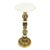 Brass & Marble Decorative Ornate Round Pedestal Stand For Sale