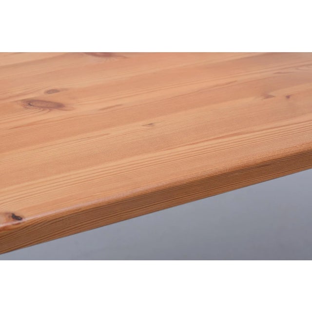 Vintage Pine Side Table, 1960s For Sale - Image 4 of 8