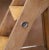 Tan Mid-Century French Solid Pine Folding Six-Step Ladder For Sale - Image 8 of 13