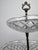 Metal Vintage French Crystal Cut 3-Tier Serving Cake Stand For Sale - Image 7 of 14