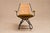 Beige Brazilian Modern Rocking Chair in Metal, Wicker & Green Mohair by Carlo Hauner, 1950s For Sale - Image 8 of 18
