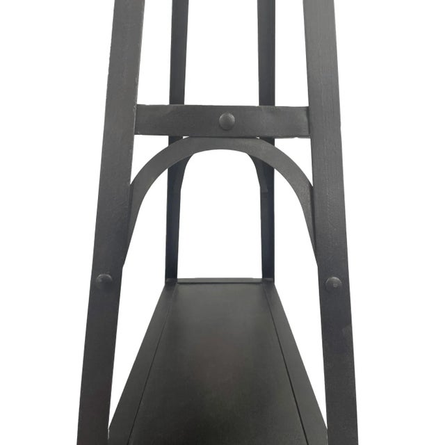 Van Thiel Van Thiel and Co. Metal A-Frame Shelf For Sale - Image 4 of 6