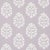 Schumacher X Vogue Living Talitha Embroidery Fabric in Wisteria For Sale