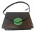 An Authentic 1993 Louis Vuitton Black and Green Epi Leather Hoche Shoulder Bag 4 For Sale