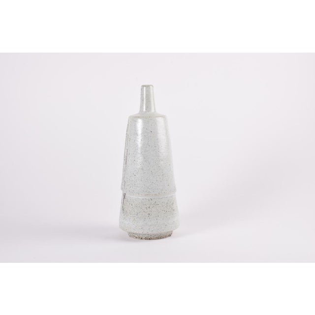 1960s Tall Danish Sculptural Vase by Melike Abasiyanik for Royal Copenhagen, 1960s For Sale - Image 5 of 11