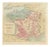 Antique Map of France with Wine, Cider and Beer Regions, Vienna, 1873 For Sale