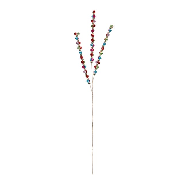 Bring festive charm to your holiday decor with this Jingle Bell Spray. Featuring vibrant red and green tones with classic...