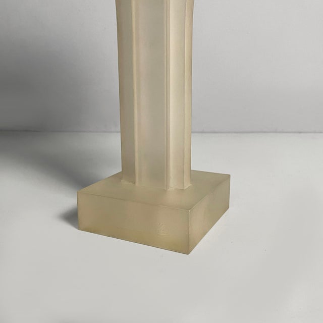 Cesar Doméla, Dutch Modern Sculpture, 1970s, Acrylic Glass and Brass For Sale - Image 15 of 18
