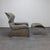 Set of Vela Alta Leather Lounge Chair and Ottoman by Giovanni Offredi for Saporiti, Italy, 1970s For Sale - Image 10 of 10
