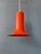 Vintage Orange Cone Pendant Lamp from Raak For Sale - Image 6 of 11