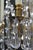 Metal Neoclassical Chandelier in Bronze and Crystal For Sale - Image 7 of 18