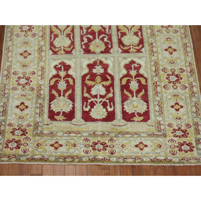 Rustic Early 20th Century Zabihi Collection Turkish Sivas Rug For Sale - Image 3 of 4