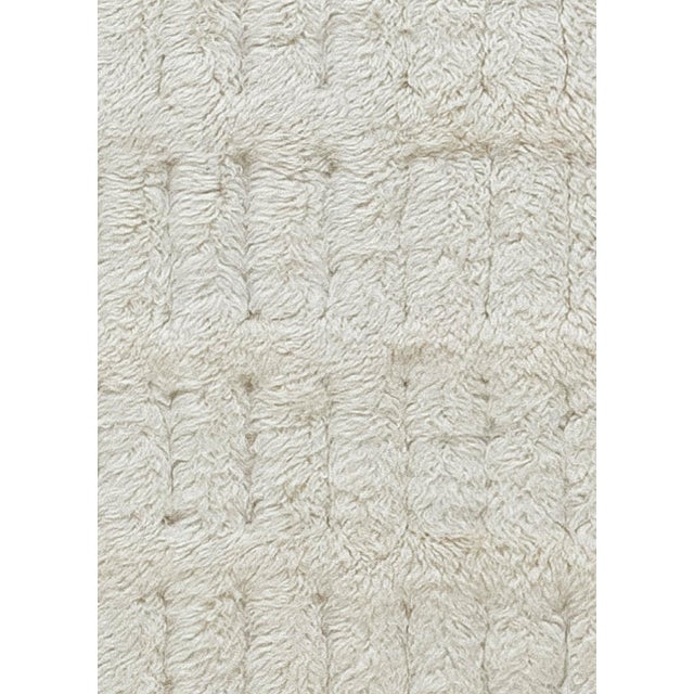 Modern Tribal Moroccan Wool Runner with Kilim and Tassels by Doris Leslie Blau Size: 3'3" × 13'8" (99 × 416 cm) This...
