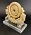 Stone 19th Century Bi Disk Carving & Stand For Sale - Image 7 of 8