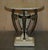Vintage Egyptian Revival Side Table with Marble Top For Sale - Image 17 of 18