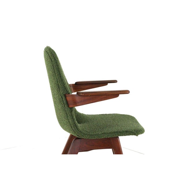 Brown Chair by G.J. van Os, 1960s For Sale - Image 8 of 18