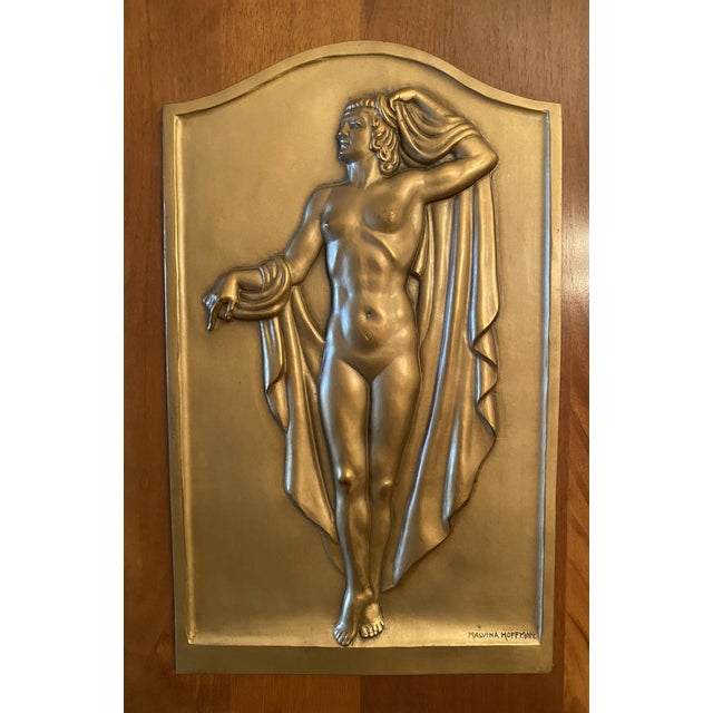 Modern Malvina Hoffman 1943 Coty Award Plaque For Sale - Image 3 of 4